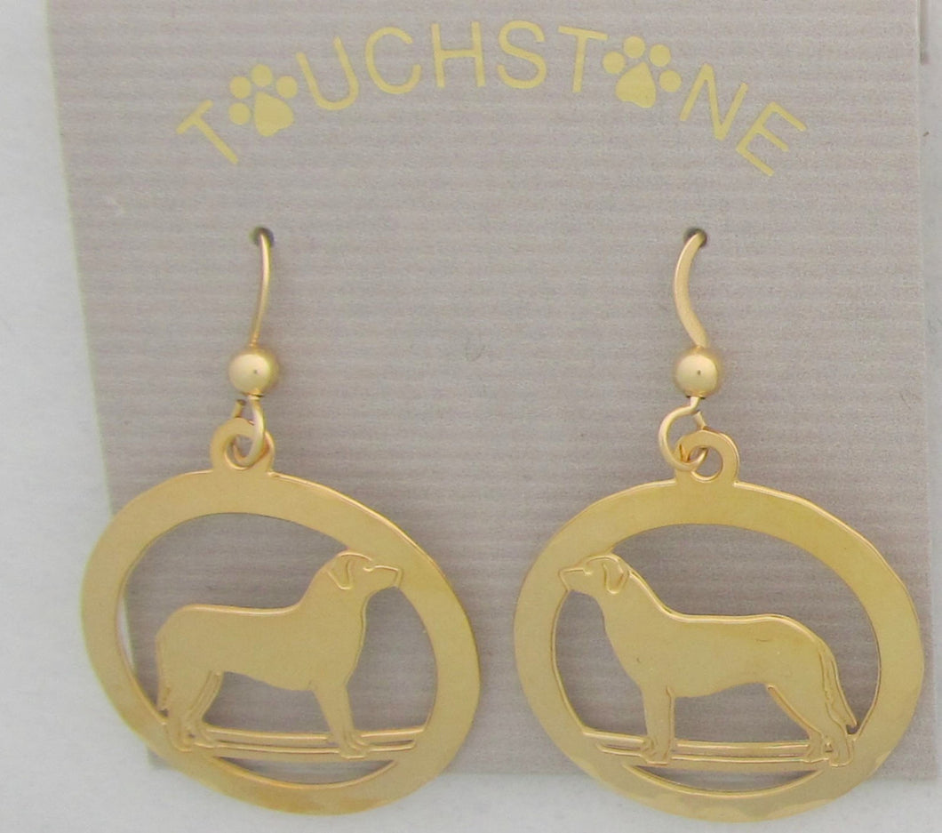 Anatolian Shepherd Earrings by Touchstone Dog Designs //  Anatolian Shepherd Jewelry  // Dog Breed Jewelry