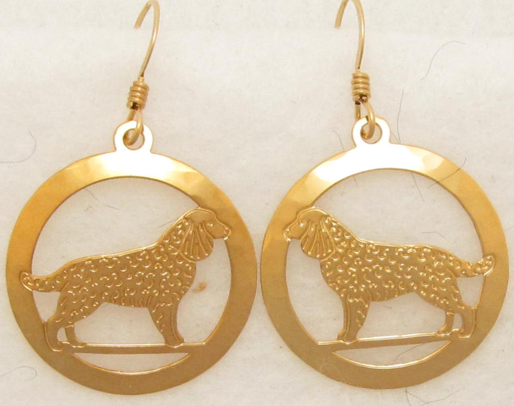 American Water Spaniel Earrings by Touchstone Dog Designs // American Water Spaniel Jewelry // Dog Breed Jewelry