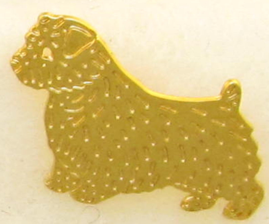 Norfolk Terrier Clutch Pin by Touchstone Dog Designs // Norfolk Terrier Jewelry // Norfolk Terrier Lovers // Dog Breed Jewelry