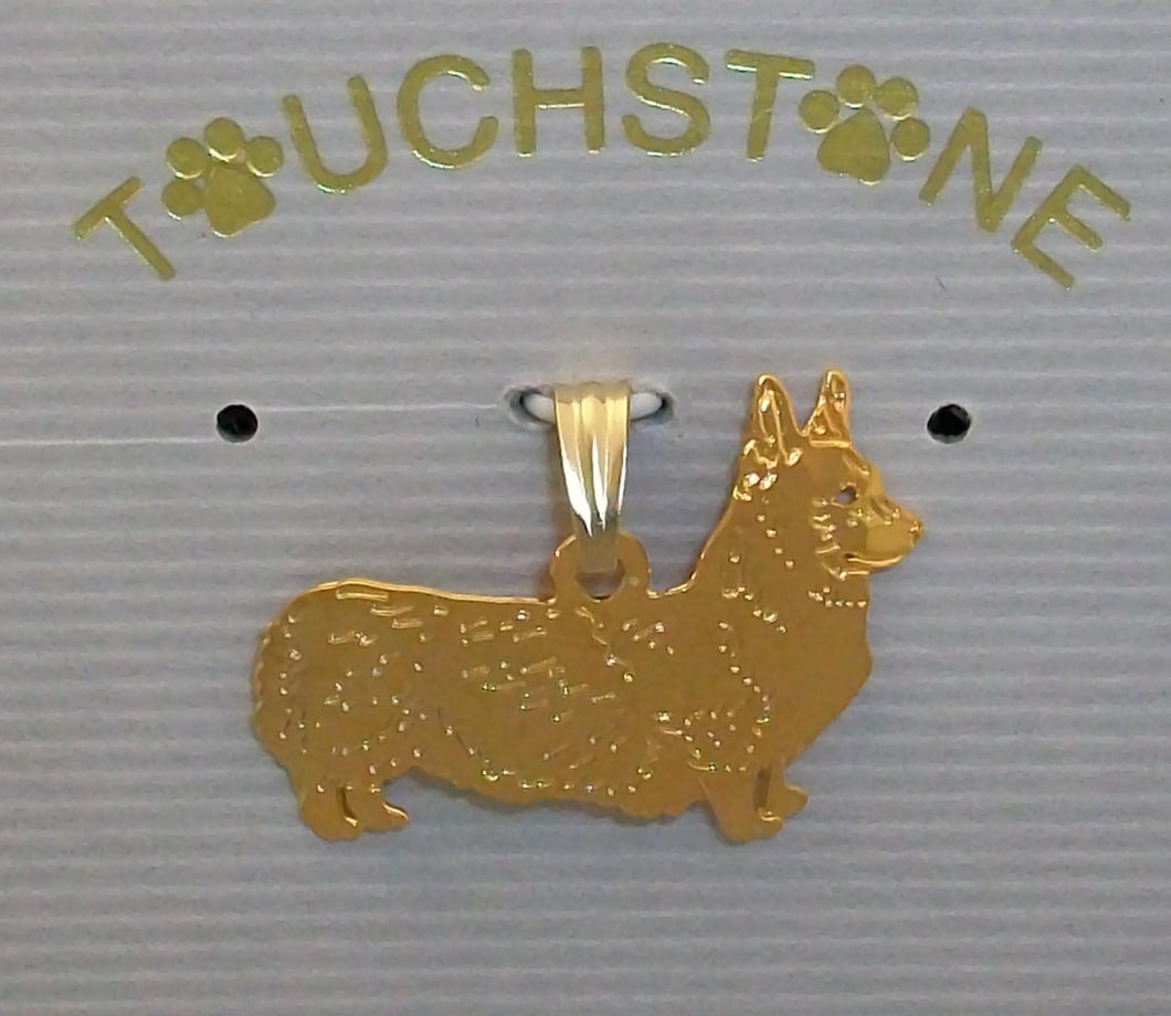 Pembroke Welsh Corgi Dog Only Pendant // Touchstone Dog Designs // Pembroke Welsh Corgi Jewelry // Dog Breed Jewelry //
