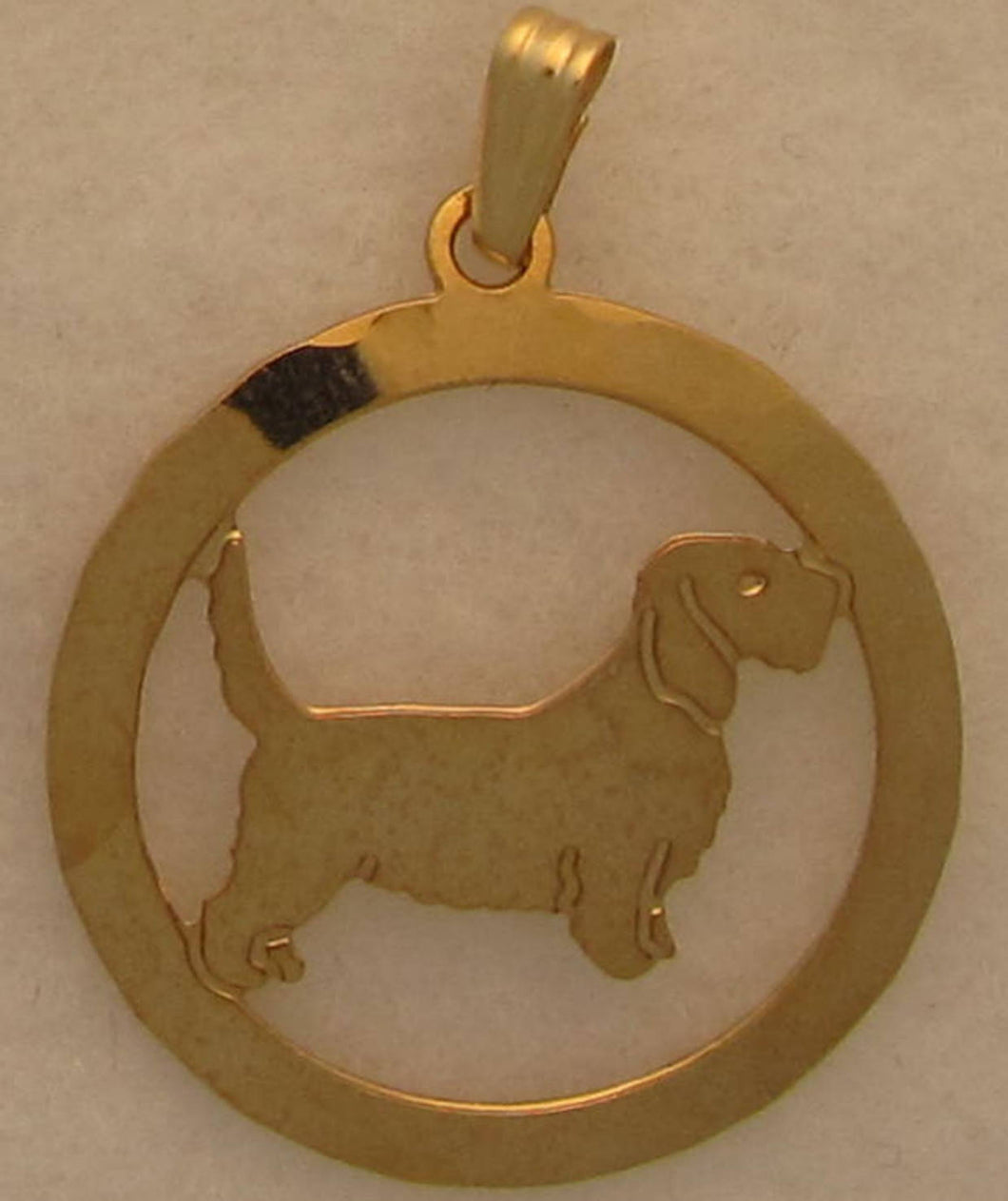 Petit Basset Griffon Vend'een Pendant // Touchstone Dog Designs // Petit Basset Griffon Vendeen Jewelry // Dog Breed Jewelry