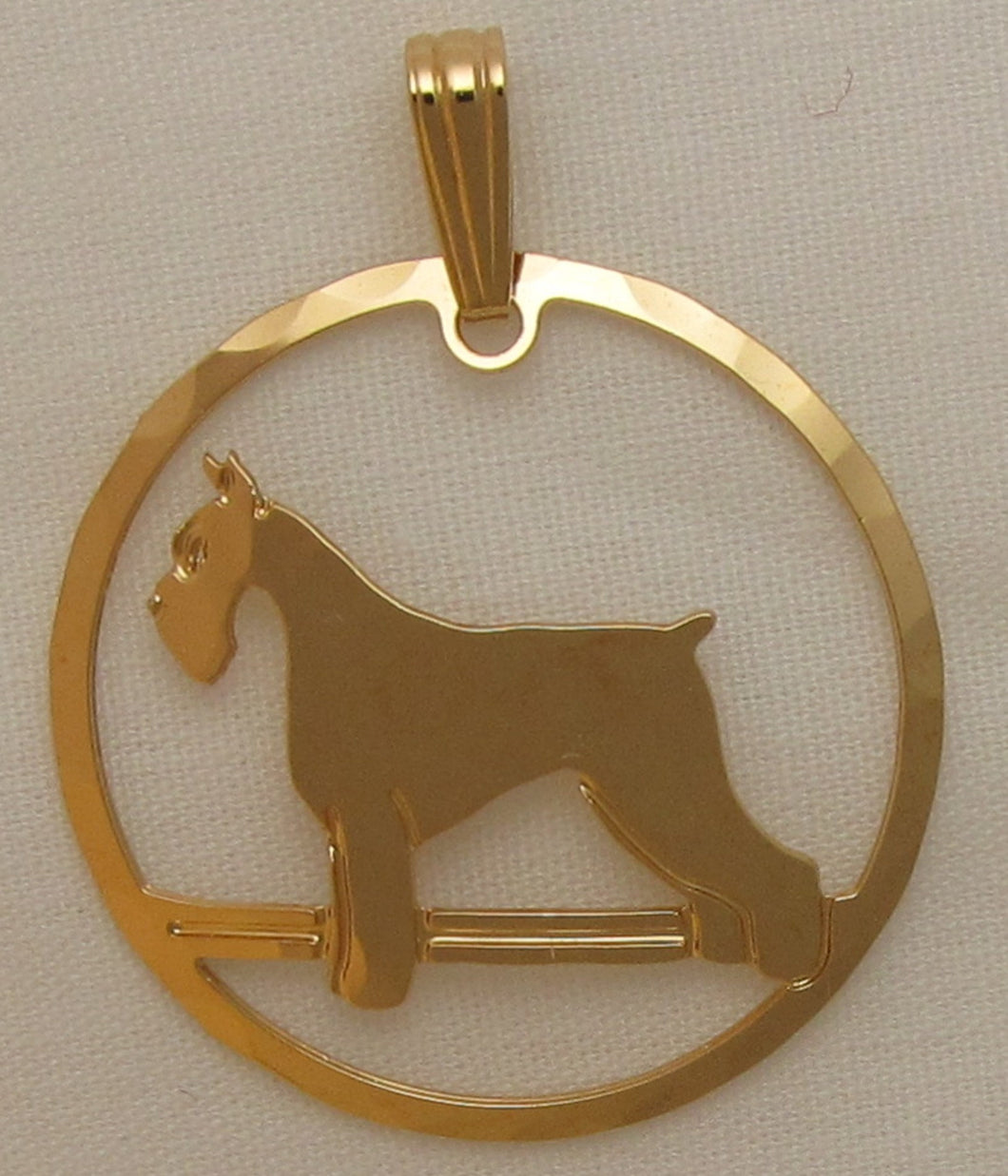 Giant Schnauzer Pendant by Touchstone Dog Designs // Schnauzer Jewelry // Dog Breed Jewelry // AKC Breed Jewelry