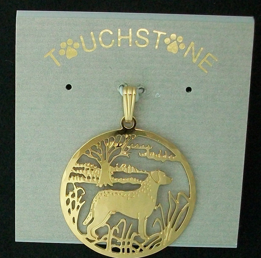 Chesapeake Bay Retriever Pendant by Touchstone Dog Designs // Chesapeake Bay Retriever Jewelry  // Dog Breed Jewelry // AKC Breed Jewelry