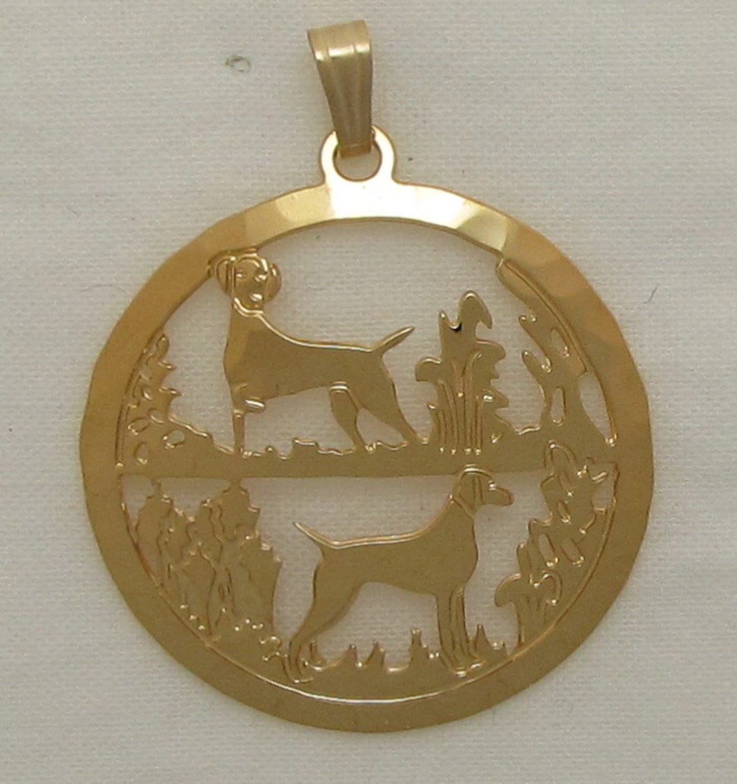 Vizsla  Pendant // Touchstone Dog Designs // Vizsla Jewelry // Dog Breed Jewelry // AKC Breed Jewelry
